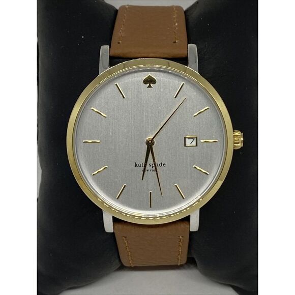 Kate Spade New York Gramercy 0108 Women\'s Brown Leather Analog Dial Watch VK156 main image 12
